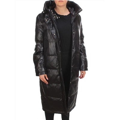 S21010 BLACK Пальто зимнее женское облегченное SNOW CLARITY