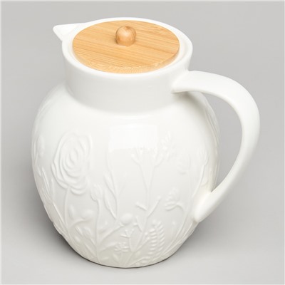 КУВШИН С ДЕР.КРЫШКОЙ LEFARD "MEADOW" 16,5*13*17 СМ 1300 МЛ