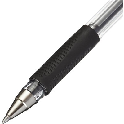 Ручка шариковая Pilot BPS-GP, резиновый упор, 0.7 мм, масляная основа, стержень чёрный