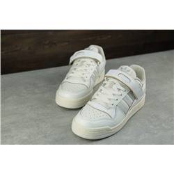 Adidas forum low j из натуральной и смешанной кожи