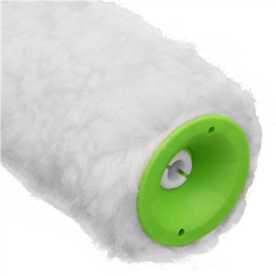 Валик сменный с натуральным мехом, 150 мм, ворс 12 мм, D 48 мм, D ручки 6 мм, Сибртех