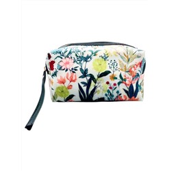 Sunflower Косметичка-пенал женская непромокаемая 1605, разноцветные цветы и травы