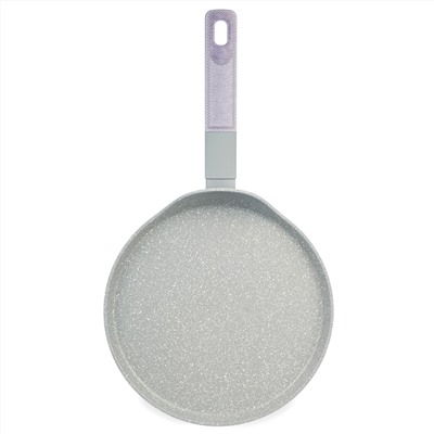 СКОВОРОДА БЛИННАЯ С АНТИПРИГАРНЫМ ПОКРЫТИЕМ PFLUON MARBLE, 24*4,3 СМ