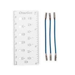 Леска TWIST X-FLEX BLUE CABLES синяя для спиц