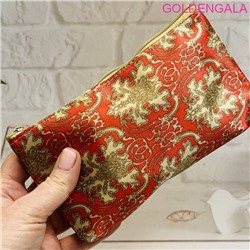 Косметичка Ткань Разноцветная 11,5х18,5  см