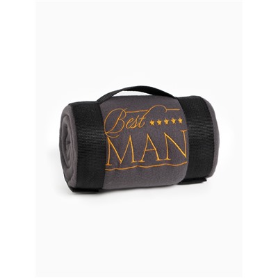 Плед "Этель" Best Man 130х150 см, 100% п/э, флис 160 гр/м2