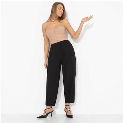 Брюки свободные с защипами, С первого шага