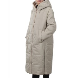 M-9115 LT. BEIGE Пальто зимнее женское (верблюжья шерсть)