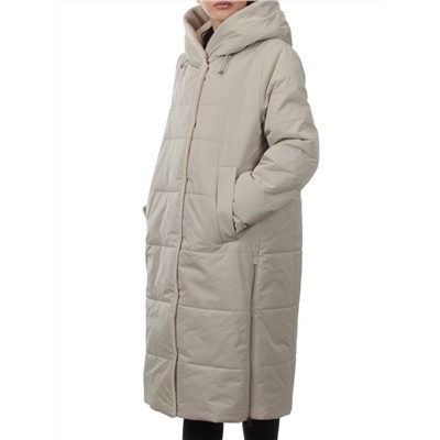 M-9115 LT. BEIGE Пальто зимнее женское (верблюжья шерсть)
