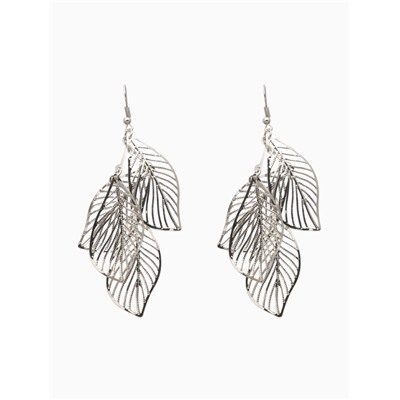 Серьги висячие «Шелест» листопад, цвет МИКС, 9,8 см