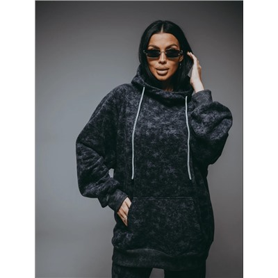 Худи Ваниль варенка серый Лт