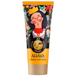 AHAVA (Ахава) Mineral Foot Cream Fusscreme Fusspflege, 100 мл