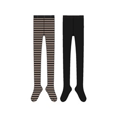 Колготки для девочки, 2 пары в комплекте