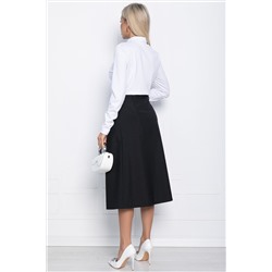 Юбка миди Всегда на отлично (черная) Ю14723-2М