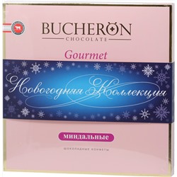 BUCHERON. Новый год. Gourmet с миндалем (новогодний) 180 гр. карт.упаковка