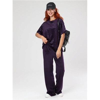 Костюм Элнора жаккард сливовый ИвК