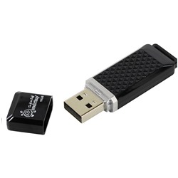 Память Smart Buy "Quartz"  16GB, USB 2.0 Flash Drive, черный