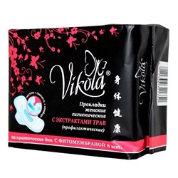 Прокладки  на критические дни с экстрактами 48 трав ( 8 шт.)ТМ "Vikola"