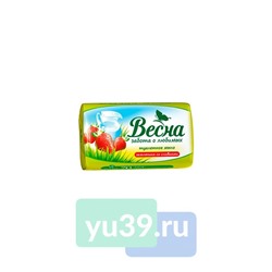 Крем-мыло Весна Milk Земляника и сливки, 90 гр.