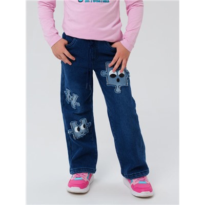 Джинсы утепленные для девочки