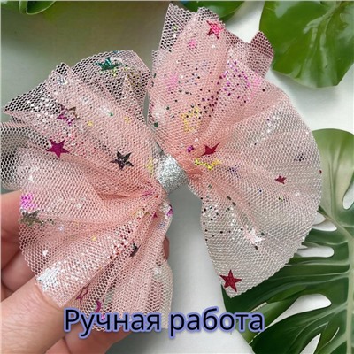 Заколка-уточка с бантом 5 шт УТ17 модель 1