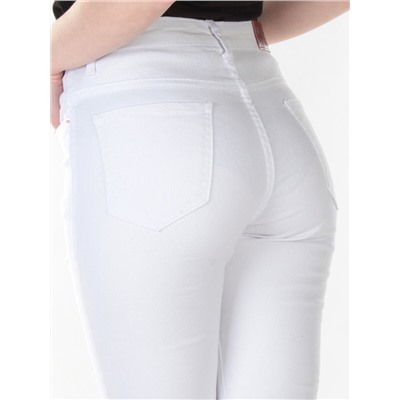 201 WHITE Джинсы-скинни женские Qj and jeans