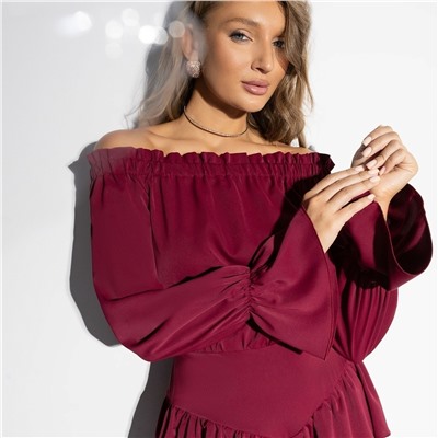 Платье из дубайского шёлка, Искра Женственности (страсть)