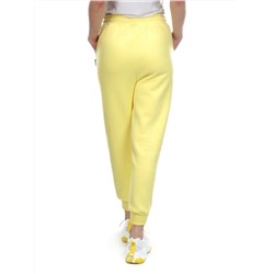 05 YELLOW Брюки спортивные женские на флисе (100% хлопок) 7986
