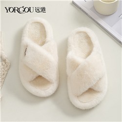 Slippers, demi-season keep warm footwear indoor, 2023 collection