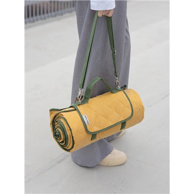 Плед для пикника и отдыха на пляже Smart Picnic, горчичный