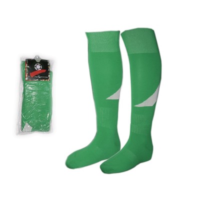 Гетры футбольные. Цвет: зелёный. Размер 39-44: K-R