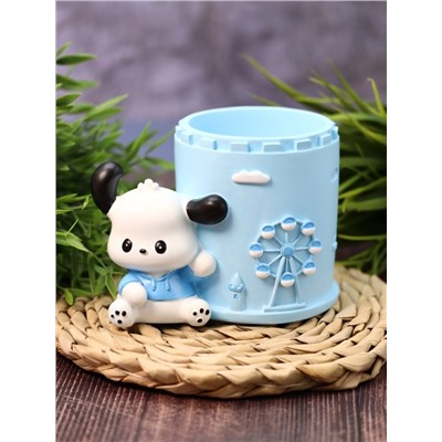 Подставка для канцелярских принадлежностей «Carousel dog», blue