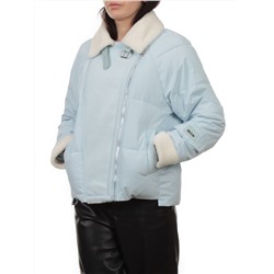 S24-163 BLUE Куртка демисезонная женская (100 гр. холлофайбер)
