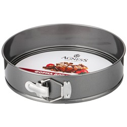 ФОРМА ДЛЯ ВЫПЕЧКИ AGNESS РАЗЪЕМНАЯ С АНТИПРИГАРНЫМ ПОКРЫТИЕМ 26 СМ