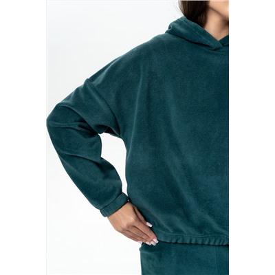 Джемпер женский 24-099L18 т.зеленый