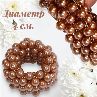 Резинка жемчужная широкая 4 см 6 шт Р3 тип 1