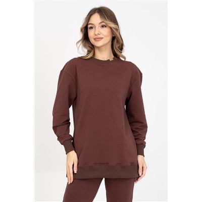 Джемпер женский 23-415L3-33 коричневый