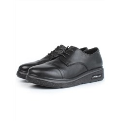 03-5322 BLACK Полуботинки женские (натуральная кожа)