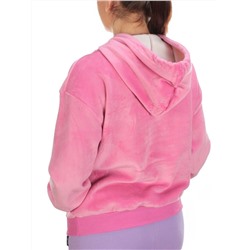 7004-6 PINK Худи женское на флисе