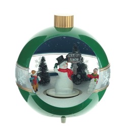 GAEM Фигурка декоративная "Рождество" (4 мелодии, подсвет, движ, 3xAA н/п, +USB), L17 W15 H1