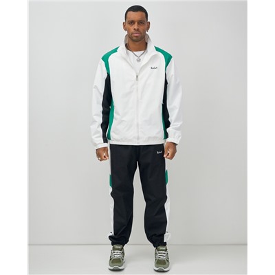 Спортивный костюм мужской весна-лето белого цвета 25710Bl