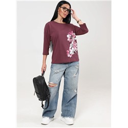 Футболка Мимулус лиловый ИвК