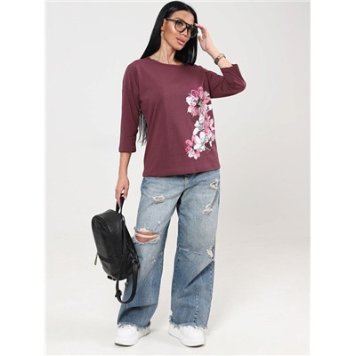 Футболка Мимулус лиловый ИвК