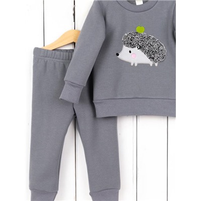 Комплект детский Baby Boom КД482/14-Ф Soft Барашек Ёжик + серый