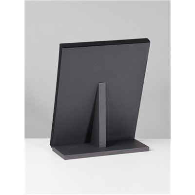 Подставка под кольца QF, 50 мест, флок, чёрная, 20×9.7×24 см