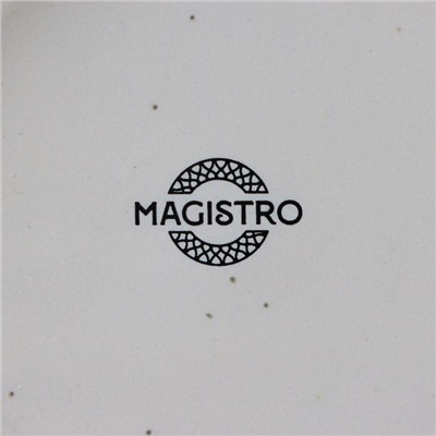 Салатник Magistro Urban, 600 мл, d=16 см, фарфор, белый