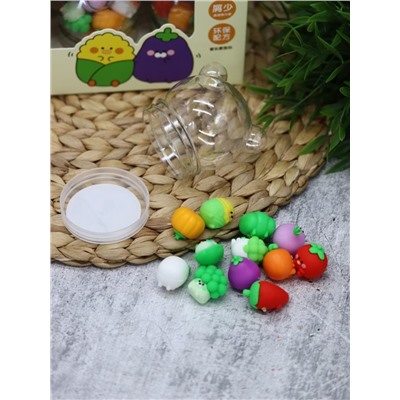 Набор ластиков "Vegetables", шоу-бокс 18 шт.