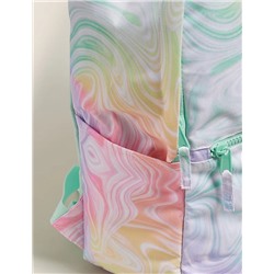 Kids' Water Repellent Marble Print School Backpack