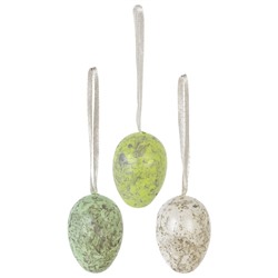 GAEM Набор из 9-ти изделий декоративных подвесных "Яйцо" (3*4,5), L16 W4 H20 см