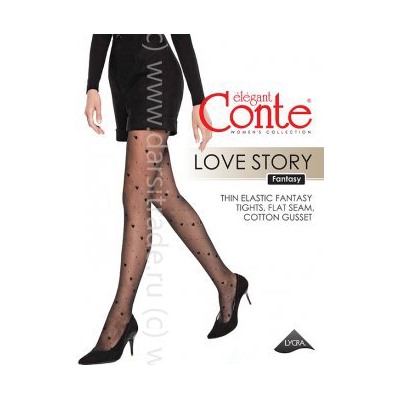 Колготки женские Fantasy Love Story 20 Conte Дроп